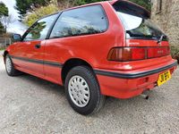 Used Honda Civic 90 HP (66 kW) 1991 Red Hatchback