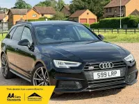 Used Audi A4 S-Line 190 HP (139 kW) 2017 Black Estate
