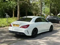 Used Mercedes CLA180 AMG line 2017 White Sedan