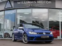 Used VW Golf VII R 2015 Blue Hatchback