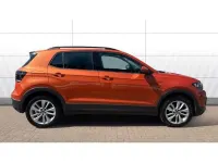Used VW T-Cross SE 110 HP (80 kW) 2021 Orange SUV