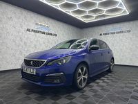 Used Peugeot 308 GT-line 2017 Blue Hatchback