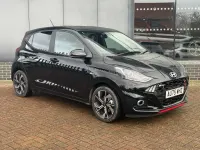 Neu Hyundai i10 N Line 90 PS (66 kW) 2025 Schwarz Kleinwagen
