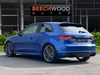 Used Audi S3 Sportback Design 300 HP (220 kW) 2014 Blue Hatchback