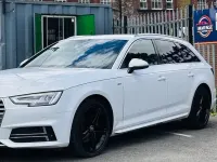 Used Audi A4 S-Line 190 HP (139 kW) 2018 White Estate
