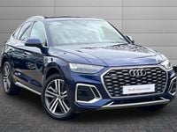 Used Audi Q5 S-Line 265 HP (194 kW) 2021 Navarra blue SUV