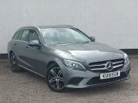 Usado Mercedes C200 Premium 184 HP (135 kW) 2019 Cinzento Carrinha