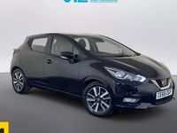 Usado Nissan Micra Acenta Limited Edition 90 HP (66 kW) 2018 Preto Citadino