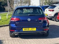 Used VW Golf VII SE 128 HP (94 kW) 2018 Blue Hatchback
