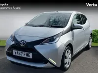 Used Toyota Aygo X-play 69 HP (50 kW) 2018 Silver splash Hatchback