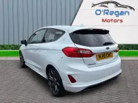 Used Ford Fiesta Titanium 2018 White Hatchback