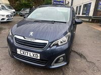 Used Peugeot 108 Allure 82 HP (60 kW) 2017 Blue Hatchback