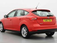 Used Ford Focus Zetec 2015 Red Hatchback