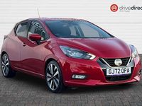 Used Nissan Micra Tekna 2022 Red Hatchback