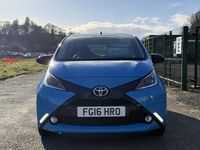 Used Toyota Aygo X-cite 69 HP (50 kW) 2016 Blue Hatchback