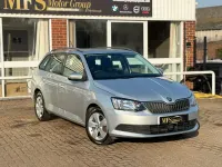 Used Skoda Fabia SE 95 HP (69 kW) 2018 Silver Estate