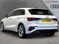 Used Audi A3 S-Line 147 HP (108 kW) 2023 White Hatchback