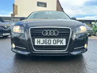 Used Audi A3 Sportback Sport 2010 Black Hatchback