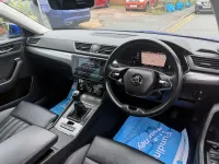 Used Skoda Superb SE L 150 HP (110 kW) 2022 Blue Estate