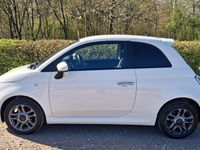 Used Fiat 500 S 69 HP (50 kW) 2014 White Hatchback