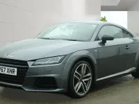 Used Audi TT Black Edition 230 HP (169 kW) 2017 Grey Coupe