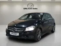 Used Mercedes A180 109 HP (80 kW) 2015 Black Hatchback
