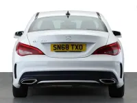 Used Mercedes CLA200 AMG line 2018 White Coupe