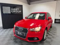 Begagnad Audi A1 Sport 122 HK (89 kW) 2014 Röd Halvkombi