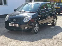 Used Kia Picanto 64 HP (47 kW) 2011 Black Hatchback