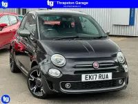 Used Fiat 500 S 69 HP (50 kW) 2017 Black Hatchback