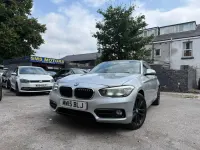 Used BMW 118 Sport Line 150 HP (110 kW) 2015 Silver Hatchback