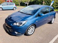 Used Vauxhall Corsa 90 HP (66 kW) 2015 Blue Hatchback