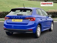 Used Skoda Fabia Comfort 110 HP (80 kW) 2023 Blue Hatchback