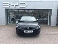 Used Vauxhall Corsa Edition 74 HP (54 kW) 2021 Black Hatchback