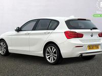 Used BMW 118 Sport Line 136 HP (100 kW) 2017 White Hatchback