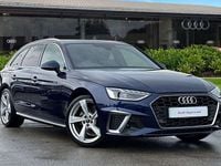 Used Audi A4 S-Line 150 HP (110 kW) 2024 Blue Estate