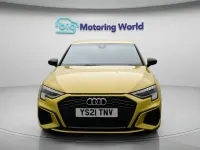 Used Audi A3 Sportback S-Line 2021 Yellow Hatchback