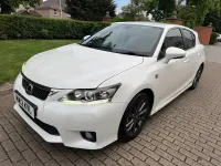 Used Lexus CT200h Sport Line 2012 White Hatchback