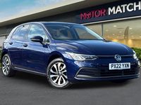 Begagnad VW Golf VIII Active 110 HK (80 kW) 2021 Blå Halvkombi