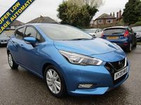 Usado Nissan Micra Acenta 100 HP (73 kW) 2020 Azul Citadino
