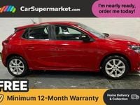 Used Vauxhall Corsa Design Edition 75 HP (55 kW) 2023 Red Hatchback