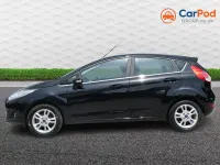 Used Ford Fiesta Zetec 82 HP (60 kW) 2016 Black Hatchback