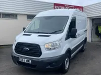 Used Ford Transit 155 HP (114 kW) 2016 White Van