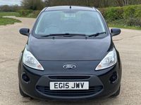 Used Ford Ka 69 HP (50 kW) 2015 Black Hatchback