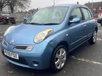 Used Nissan Micra Acenta 2009 Blue Hatchback