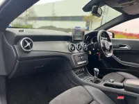 Used Mercedes CLA180 AMG line 122 HP (89 kW) 2017 Blue Coupe