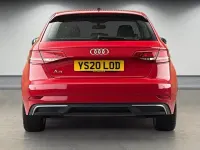 Used Audi A3 Sportback e-tron Advanced 2020 Tango red metallic/tango red metallic Hatchback