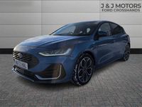 Used Ford Focus ST-Line 125 HP (91 kW) 2022 Blue Hatchback