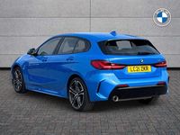 Used BMW 118 M Sport 134 HP (98 kW) 2021 Blue Hatchback