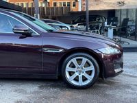 Used Jaguar XF S 300 HP (220 kW) 2017 Burgundy Sedan